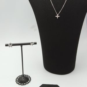 WHITE GOLD FANCY DIAMOND 3 PC SET